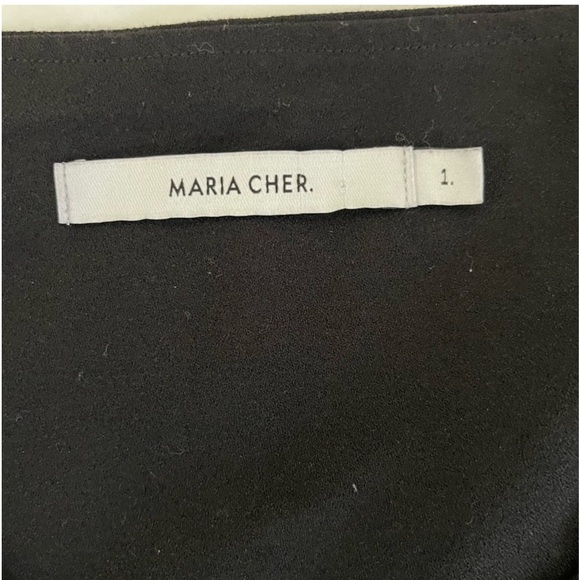 MARIA Cher Vintage Black Dragon Embroidered Mini Dress - Picture 9 of 10